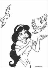 Aladdin coloring page (012)