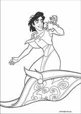 Aladdin coloring page (026)