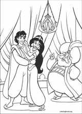 Aladdin coloring page (030)