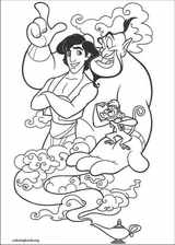 Aladdin coloring page (038)