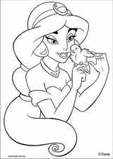 Aladdin coloring page (042)