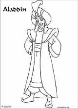 Aladdin coloring page (046)