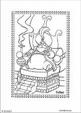 Aladdin coloring page (050)