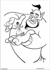 Aladdin coloring page (055)