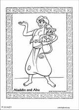 Aladdin coloring page (057)