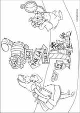 Alice In Wonderland coloring page (004)