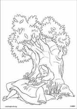 Alice In Wonderland coloring page (011)