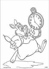 Alice In Wonderland coloring page (012)