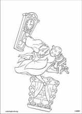 Alice In Wonderland coloring page (015)