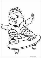 Alvin And The Chipmunks coloring page (005)