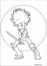 Arthur And The Two Worlds War coloring page (005)