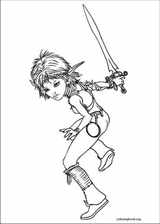 Arthur And The Two Worlds War coloring page (006)