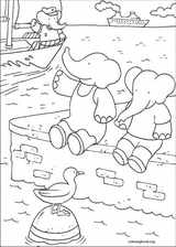 Babar coloring page (002)