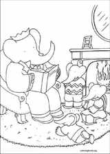 Babar coloring page (017)