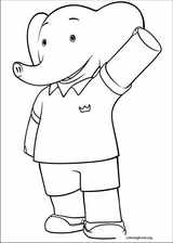 Babar And The Adventures Of Badou coloring page (005)