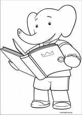 Babar And The Adventures Of Badou coloring page (012)