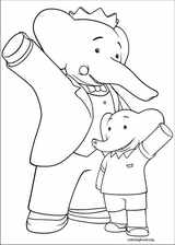 Babar And The Adventures Of Badou coloring page (021)