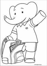 Babar And The Adventures Of Badou coloring page (022)