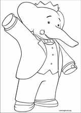 Babar And The Adventures Of Badou coloring page (025)