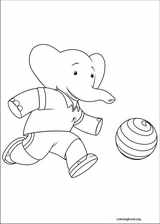 Babar And The Adventures Of Badou coloring page (027)