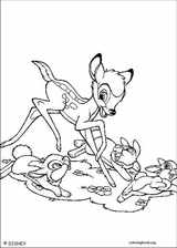 Bambi coloring page (026)