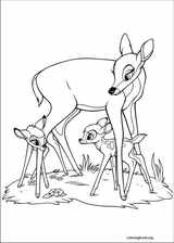 Bambi coloring page (027)