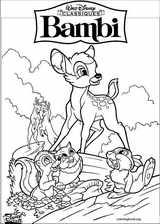 Bambi coloring page (030)