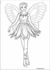 Barbie Mariposa coloring page (003)