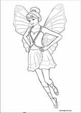 Barbie Mariposa coloring page (007)