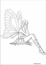 Barbie Mariposa coloring page (012)