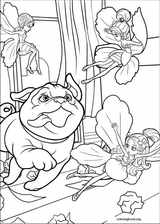 Barbie Presents: Thumbelina coloring page (004)