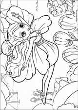 Barbie Presents: Thumbelina coloring page (012)