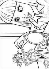 Barbie Presents: Thumbelina coloring page (015)