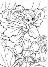 Barbie Presents: Thumbelina coloring page (027)