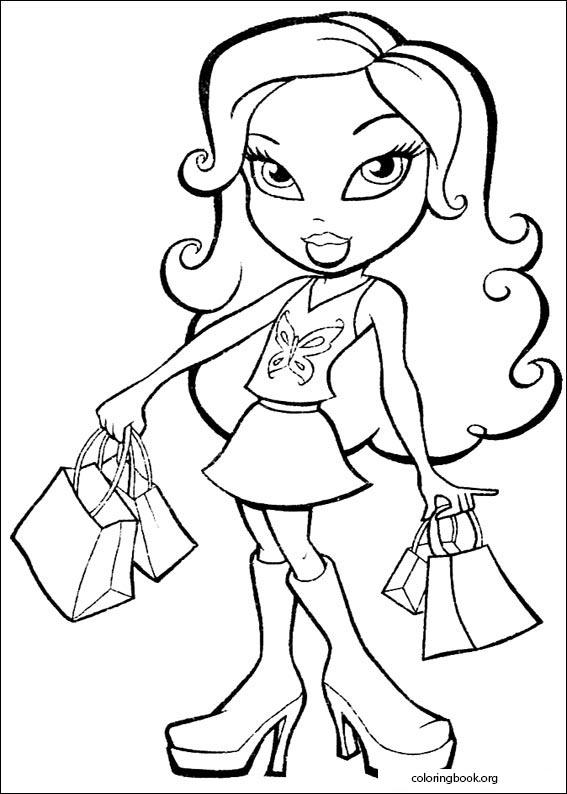 Bratz coloring page (053) @