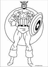 Captain America coloring page (014)