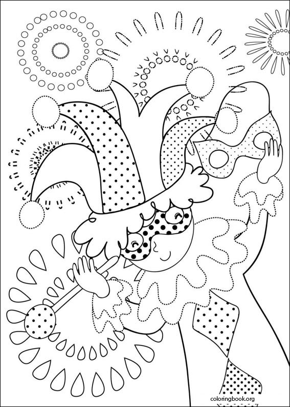 Carnival coloring page (001)