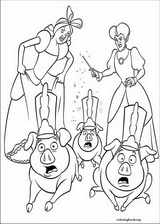 Cinderella coloring page (001)