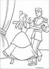 Cinderella coloring page (048)