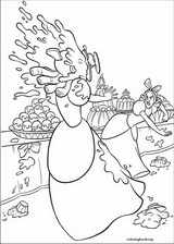 Cinderella coloring page (050)