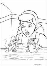 Cinderella coloring page (053)