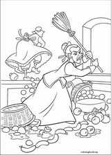 Cinderella coloring page (059)