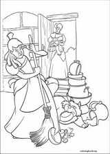 Cinderella coloring page (077)