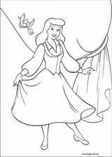 Cinderella coloring page (084)