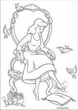 Cinderella coloring page (088)