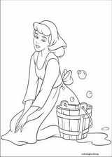 Cinderella coloring page (090)