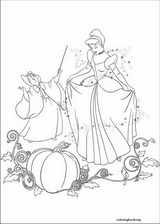 Cinderella coloring page (096)