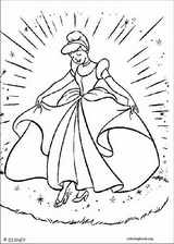 Cinderella coloring page (100)