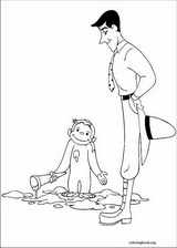 Curious George coloring page (001)