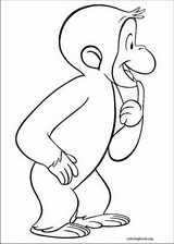 Curious George coloring page (007)